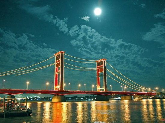 Jembatan Ampera & Sungai Musi, Palembang